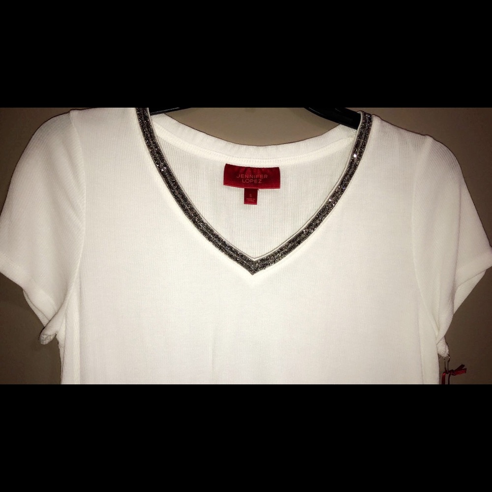 Jennifer Lopez White Knight Style shirt